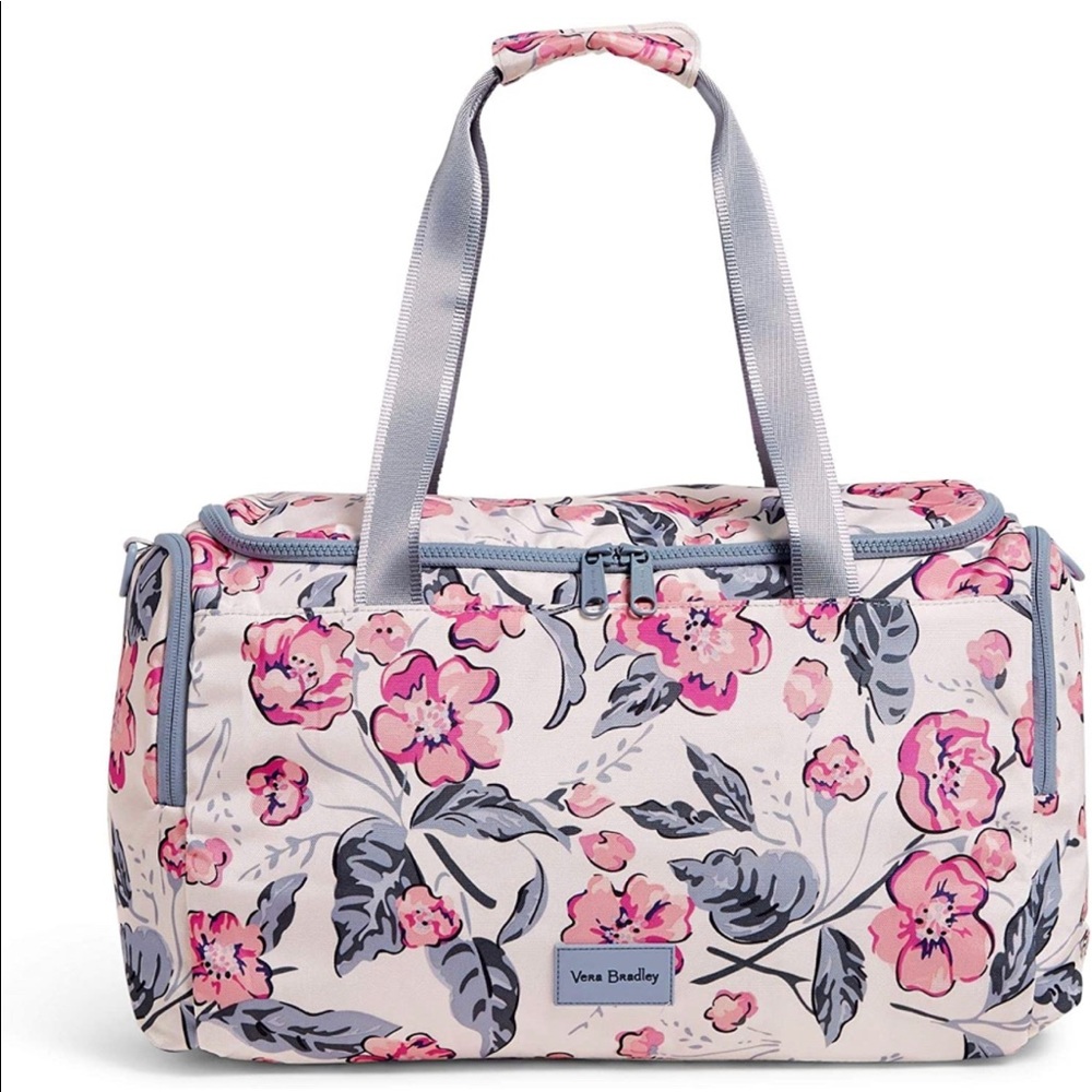 Vera Bradley Women's Recycled Lighten Up ReActive Small Gym Bag. NWT